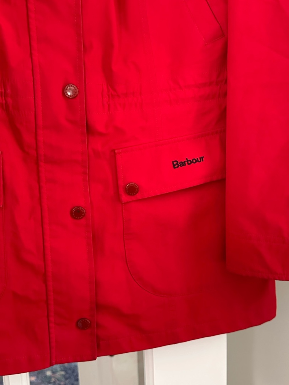 Barbour red rain coat - Picture 2 of 8